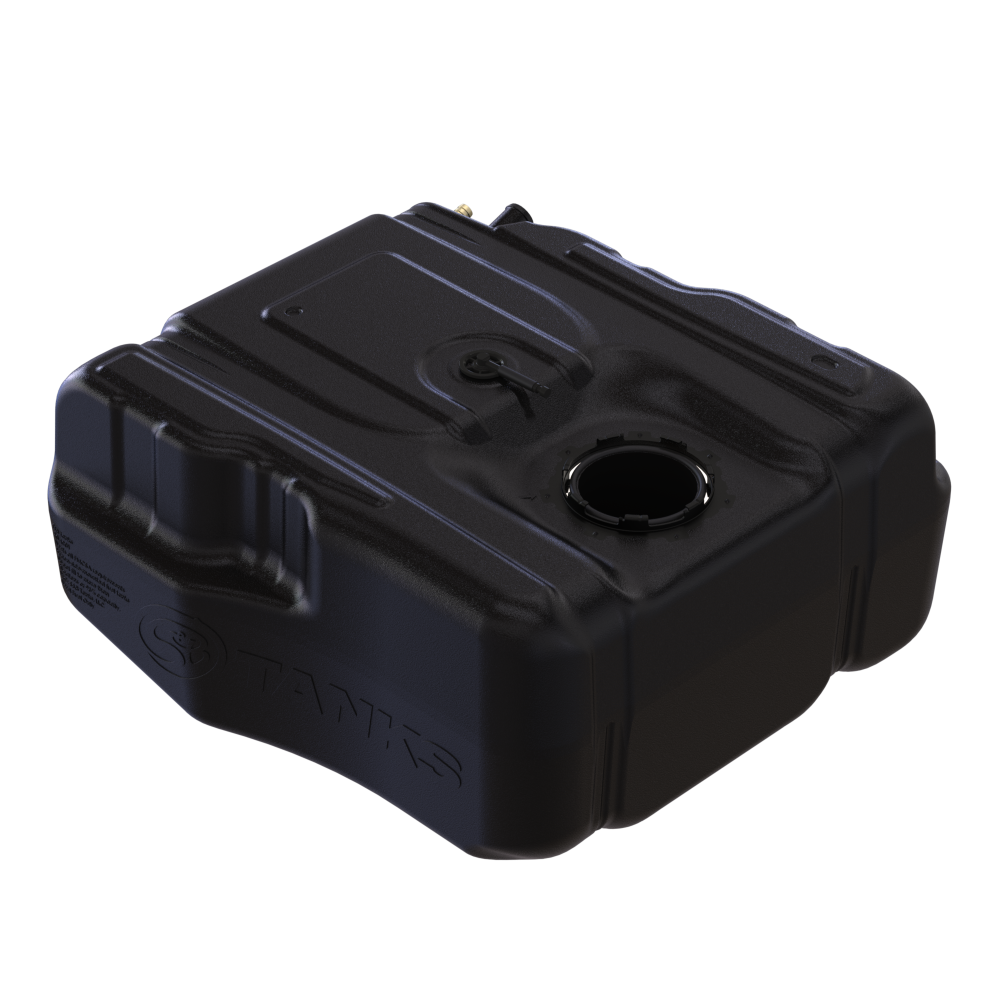 40 Gallon (After Axle) High-Capacity Fuel Tank for 2011-2016 Ford F250, F350, F450, F550 Powerstroke 6.7L, Cab Chassis