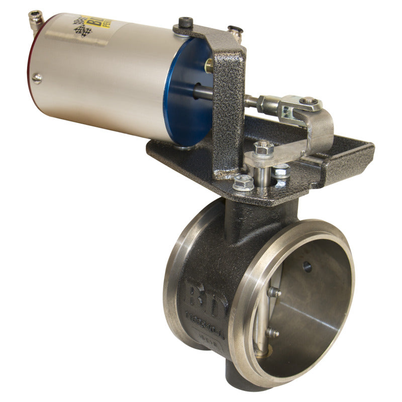 Exhaust Brake 1989-1998 Dodge 5.9L Cummins 60PSI no-APPS 4 Inch Remote Mount / Vacuum Actuated BD Diesel
