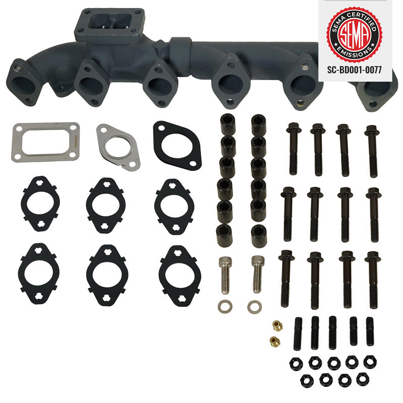 6.7L Cummins Exhaust Manifold Kit Dodge Ram 2007.5-2012 3500/4500/5500 Cab and Chassis BD Diesel