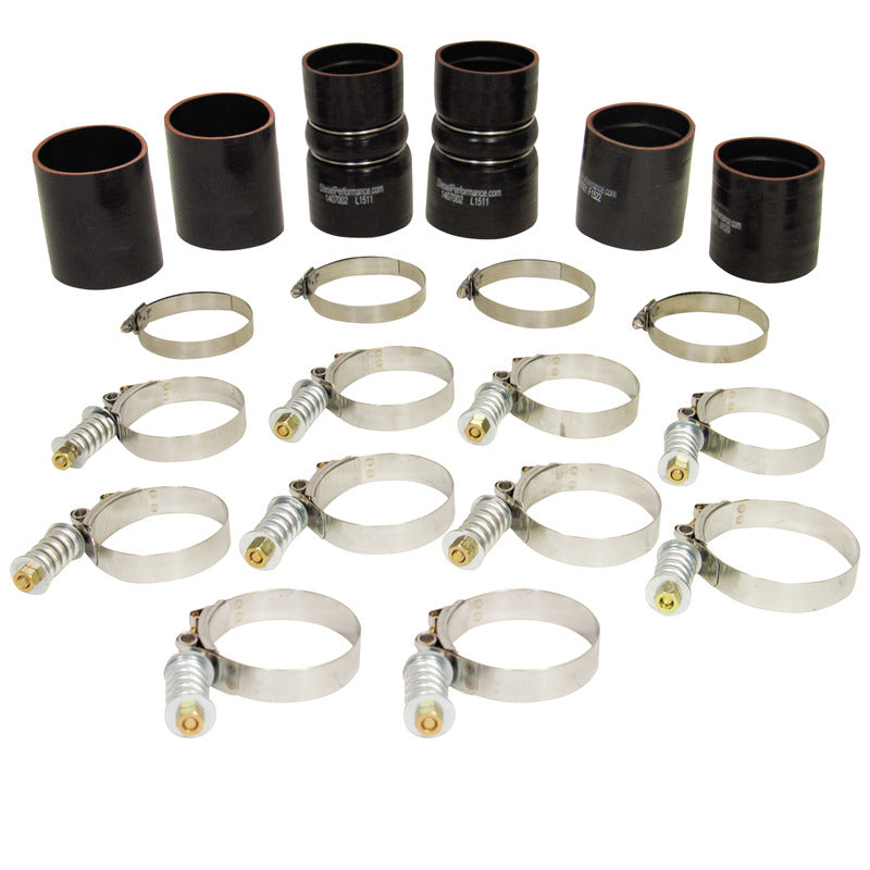 7.3L Power Stroke Intercooler Hose and Clamp Kit Ford 1999.5-2003 F-250/F-350 BD Diesel