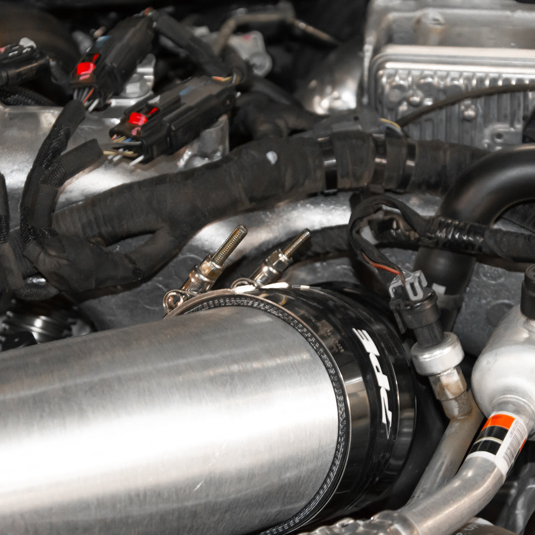 2017-2019 GM 6.6L Duramax Turbo Inlet Upgrade Kit Black