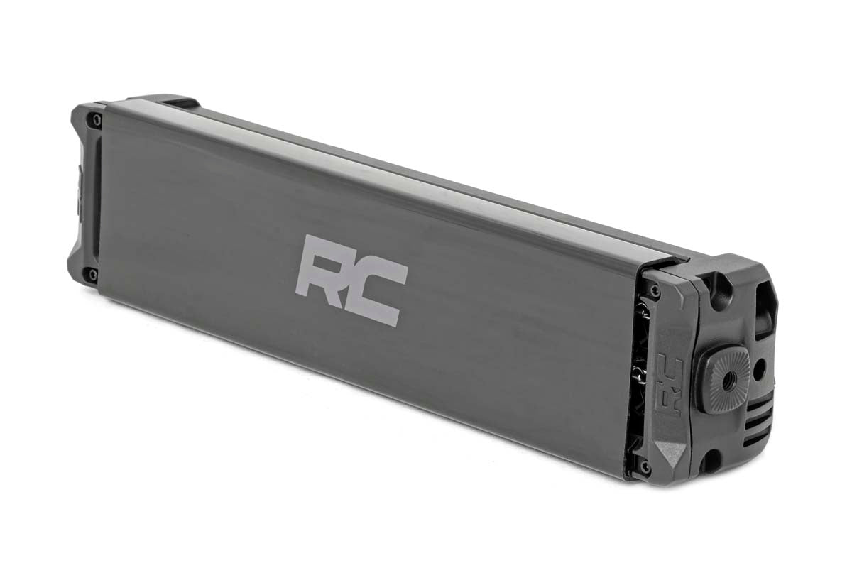 12 Inch Black Series LED Light Bar | Dual Row | White DRL