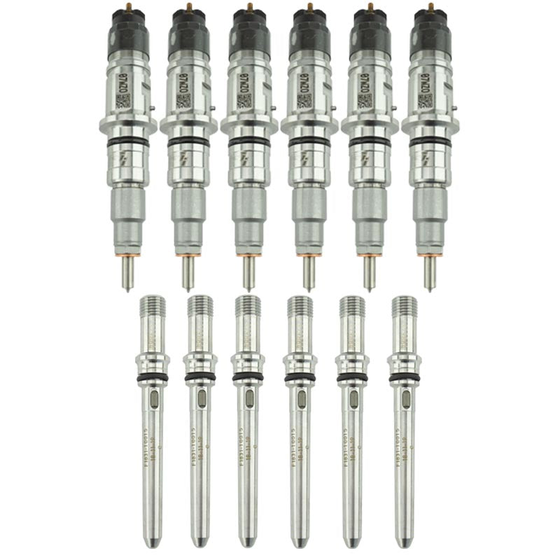 Dodge Remain Injector Pack For 2007.5-2010 6.7L Cummins Cab and Chasis Stock With Connecting Tubes Industrial Injection