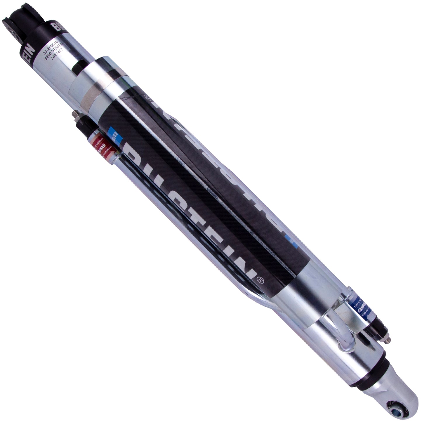 Suspension Shock Absorber 60mm 3-Tube 16 Inch Stroke Right Stand Monotube M 9200 (Bypass) Bilstein
