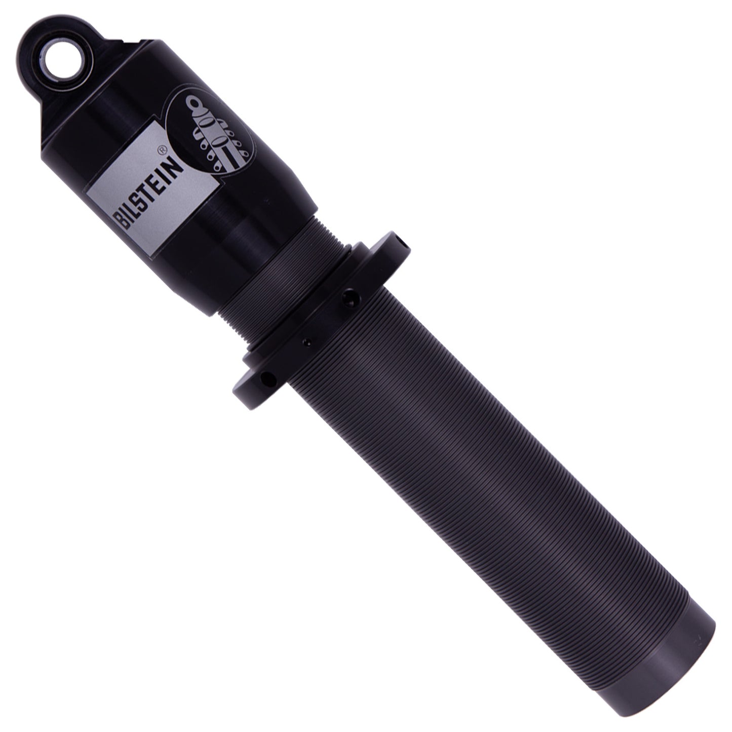 Suspension Shock Absorber XVA-BV 1-Way Adjustable 8 Inch LMSC Rear Monotube Clear Anodized Threaded Body Large Bulb Screw Top (Coilover) XVA Series Bilstein