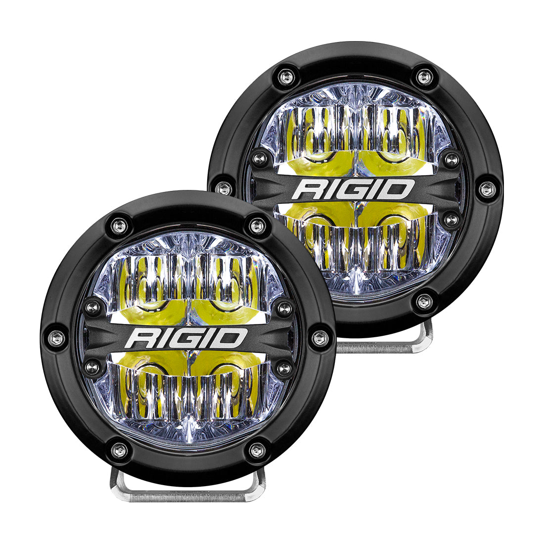 360-Series 4 Inch Led Off-Road Drive Beam White Backlight Pair RIGID Industries