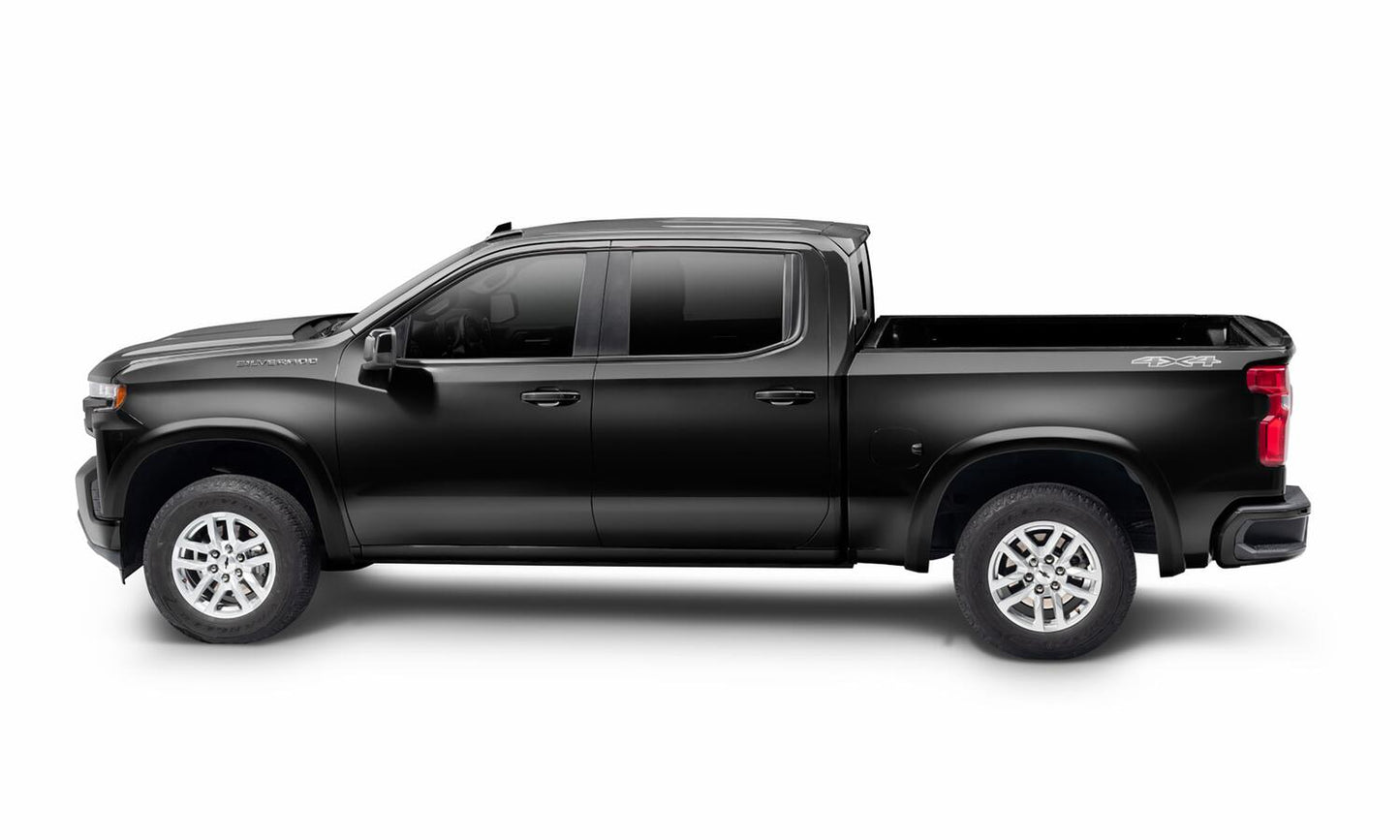Oe Style Color Matched Black 4-Piece Fender Flare Set For 19-21 Chevrolet Silverado 1500, 2022 Chevrolet Silverado 1500 Ltd Bushwacker