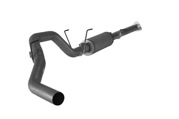 4" Aluminized Turbo Back Single With Muffler 2013-2018 Dodge 2500/3500 6.7L Cummins- 411018