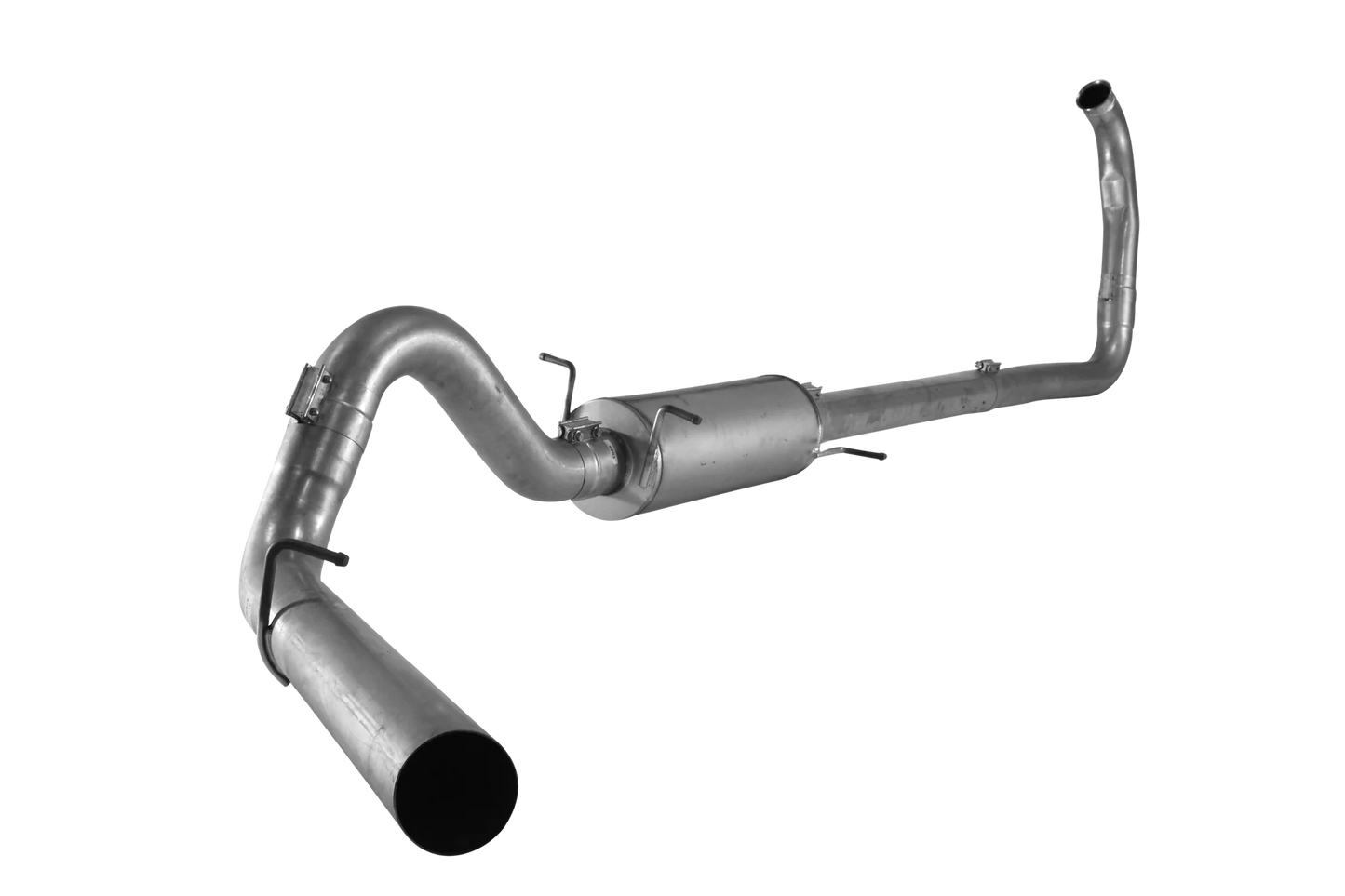 4" Aluminized Turbo Back Single With Muffler 2003-2005 6.0L Ford Excursion- 421023