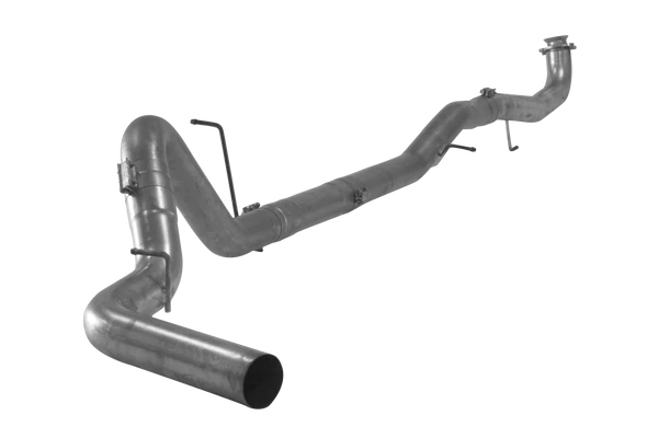 4" Downpipe Back Single With No Muffler | 2017-2019 GM 2500/3500 6.6L DURAMAX L5P-431022