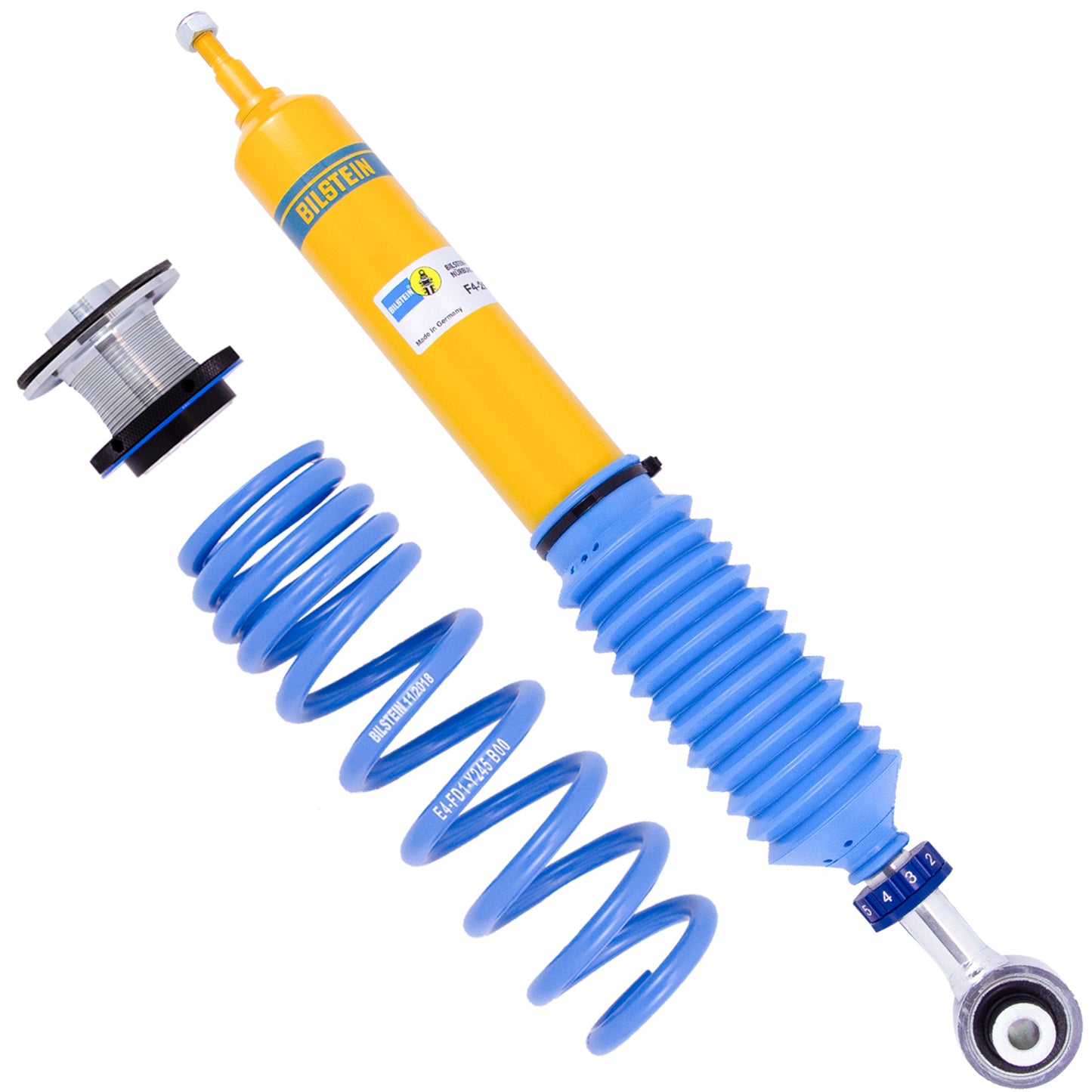 Suspension Kit BMW 228i 2016-2014 Monotube Front Lowered Height 10-30mm up to 1020kg Axle Load Rear Lowered Height 10-30mm up to 1235kg Axle Load Without Electronic Suspension Comfort Version B16 (PSS10) Bilstein