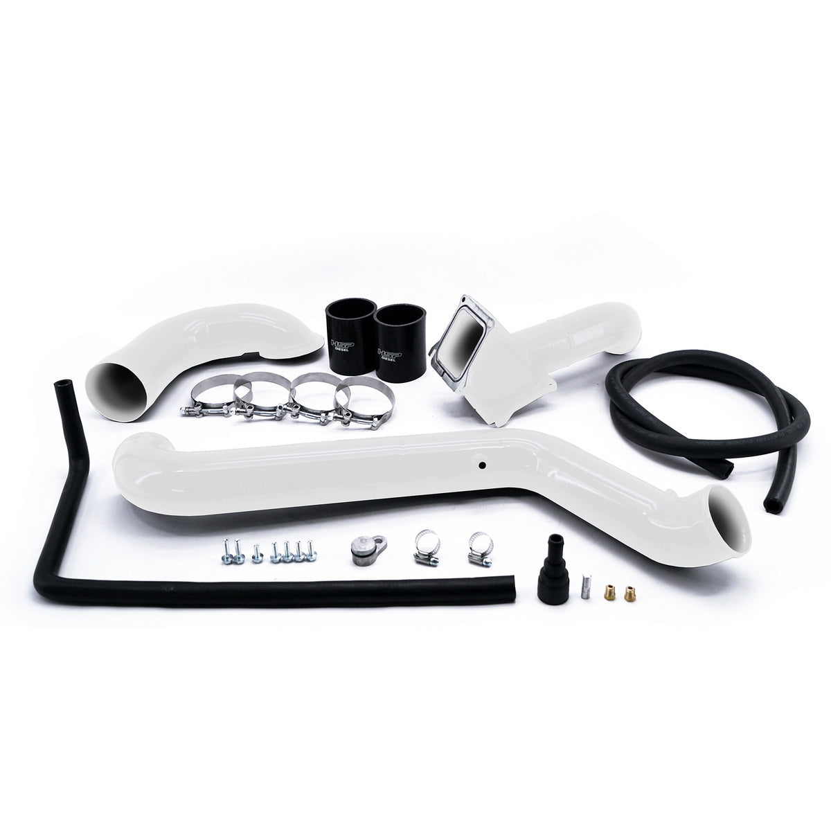 2011-2016 Chevrolet / GMC Max Flow Bridge/ Cold Side Tube/ Turbo Inlet Polar White