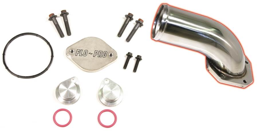 2008-2010 6.4L Ford Diesel FLO PRO egr delete kit EC64