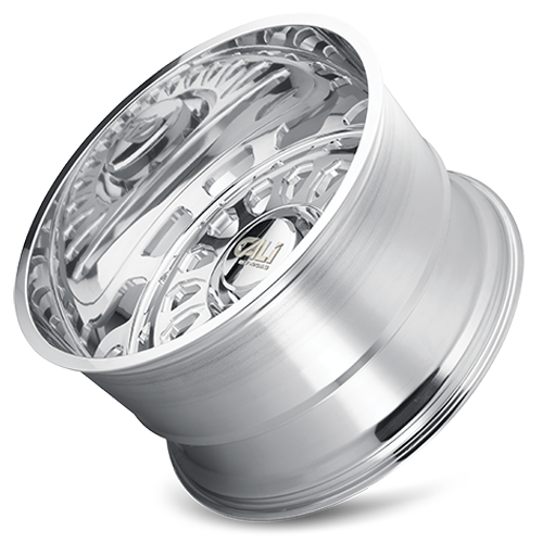 Cast Aluminum Wheels Paradox 9113 PO 20x12 Milled Spokes Polished 6 On 139.7 Bolt Pattern -51 Offset Cali Offroad Wheels
