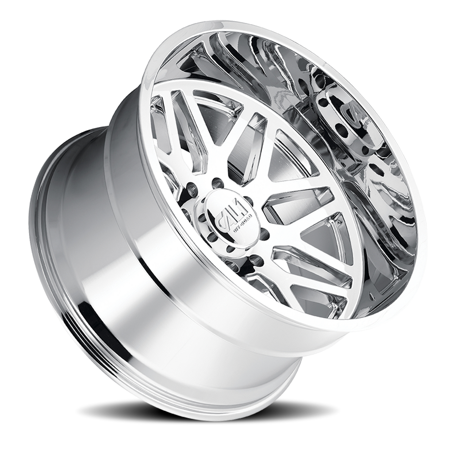 Cast Aluminum Wheels Invader 9115 CH 26x14 Chrome 8 On 165.1 Bolt Pattern -76 Offset Cali Offroad Wheels