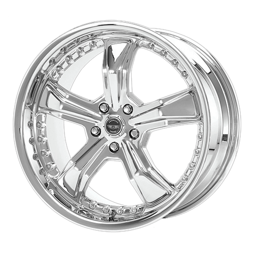 AR698 17X7.5 4X100 CHROME 40MM