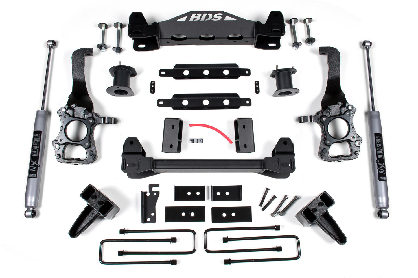 6 Inch Lift Kit Ford F150 09-13 2WD Fox 2.0 Performance Shocks