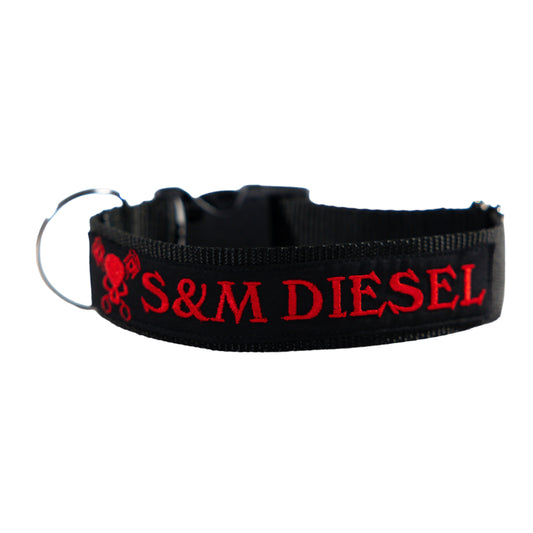 S&M Diesel Dog Collar- 8 color options avail