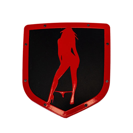 Panty dropper tailgate emblem 2013-2018 dodge- multiple colors