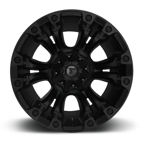 Aluminum Wheels 17X9 Vapor D560 5 On 114.3/5 On 127 Matte Black 78.1 Bore 1 Offset Fuel Off Road Wheels
