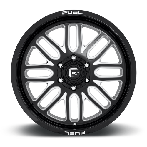 Aluminum Wheels 22X12 Ignite D662 5 On 127 Gloss Black Milled 78.1 Bore -43 Offset Fuel Off Road Wheels