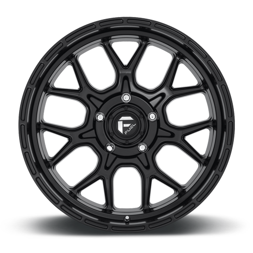 Aluminum Wheels 20X10 Tech D670 5 On 139.7 Matte Black 78.1 Bore -18 Offset 1.6 Lip Fuel Off Road Wheels