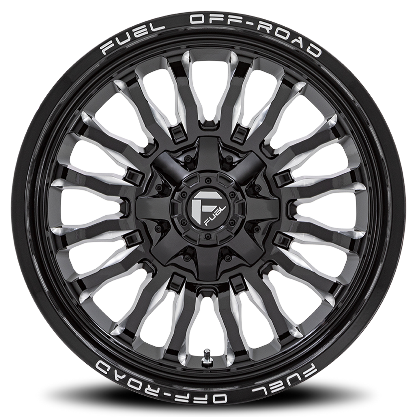 Aluminum Wheels 20X9 Arc D795 8 On 170 Gloss Black Milled 125.1 Bore 1 Offset Fuel Off Road Wheels