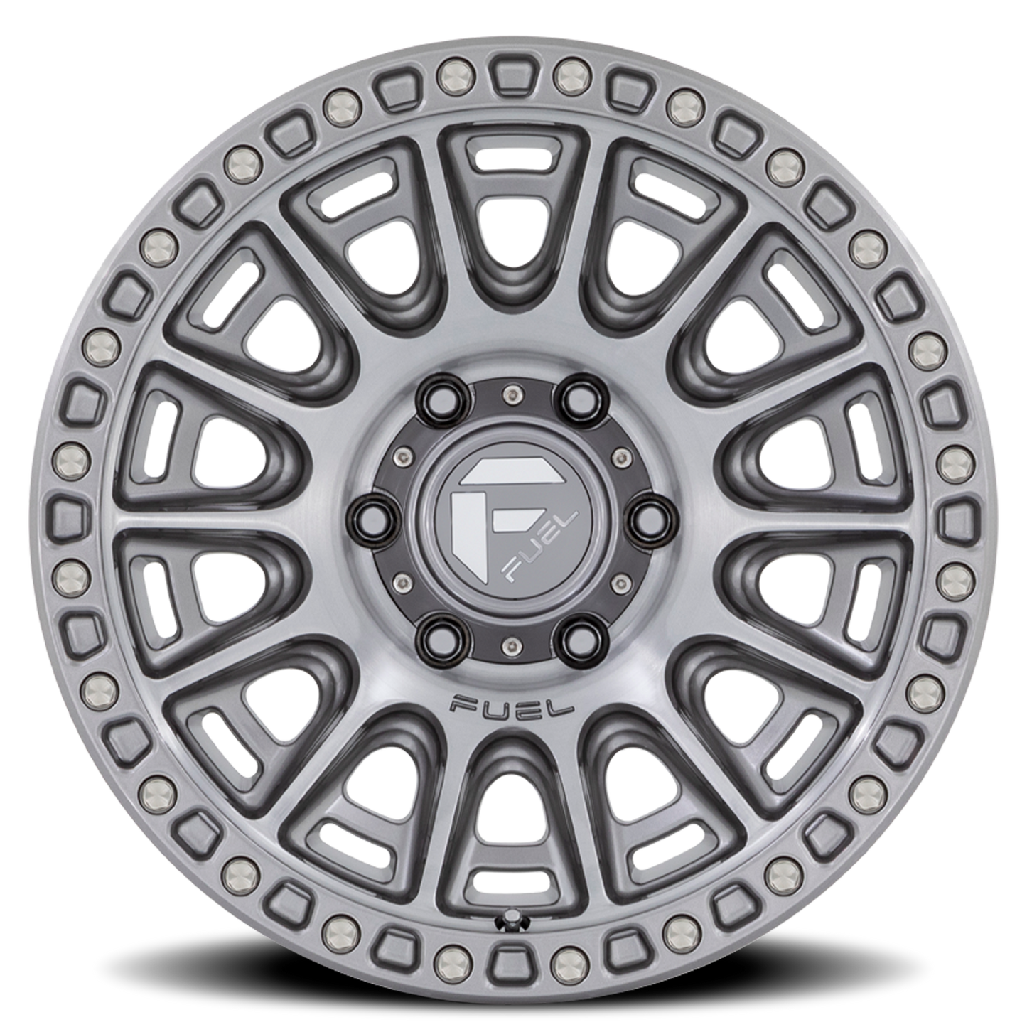 Aluminum Wheels 17X8.5 Cycle D833 6 On 135 Platinum Gray 87.1 Bore 25 Offset Fuel Off Road Wheels