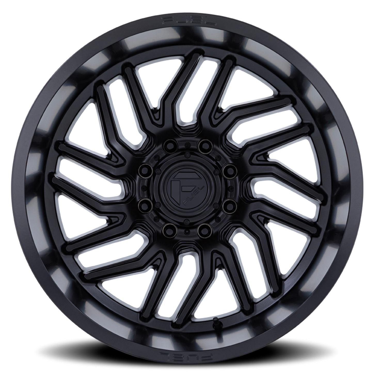 Aluminum Wheels 20X10 Hurricane D864 8 On 165.1 Blackout 125.1 Bore -18 Offset Fuel Off Road Wheels