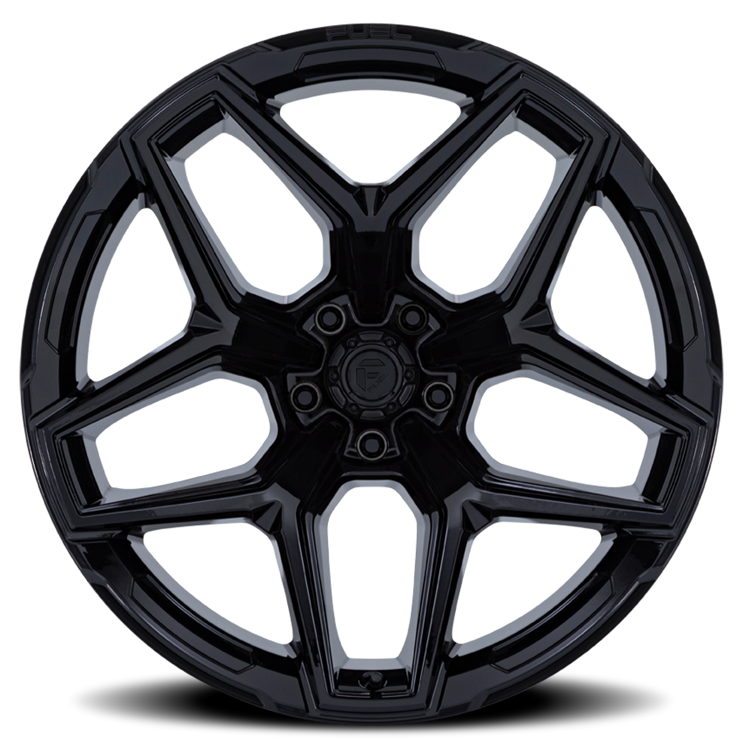 Aluminum Wheels 20X9 Flux 6 FC854BX 6 On 135 Gloss Black 87.1 Bore 1 Offset Fuel Off Road Wheels