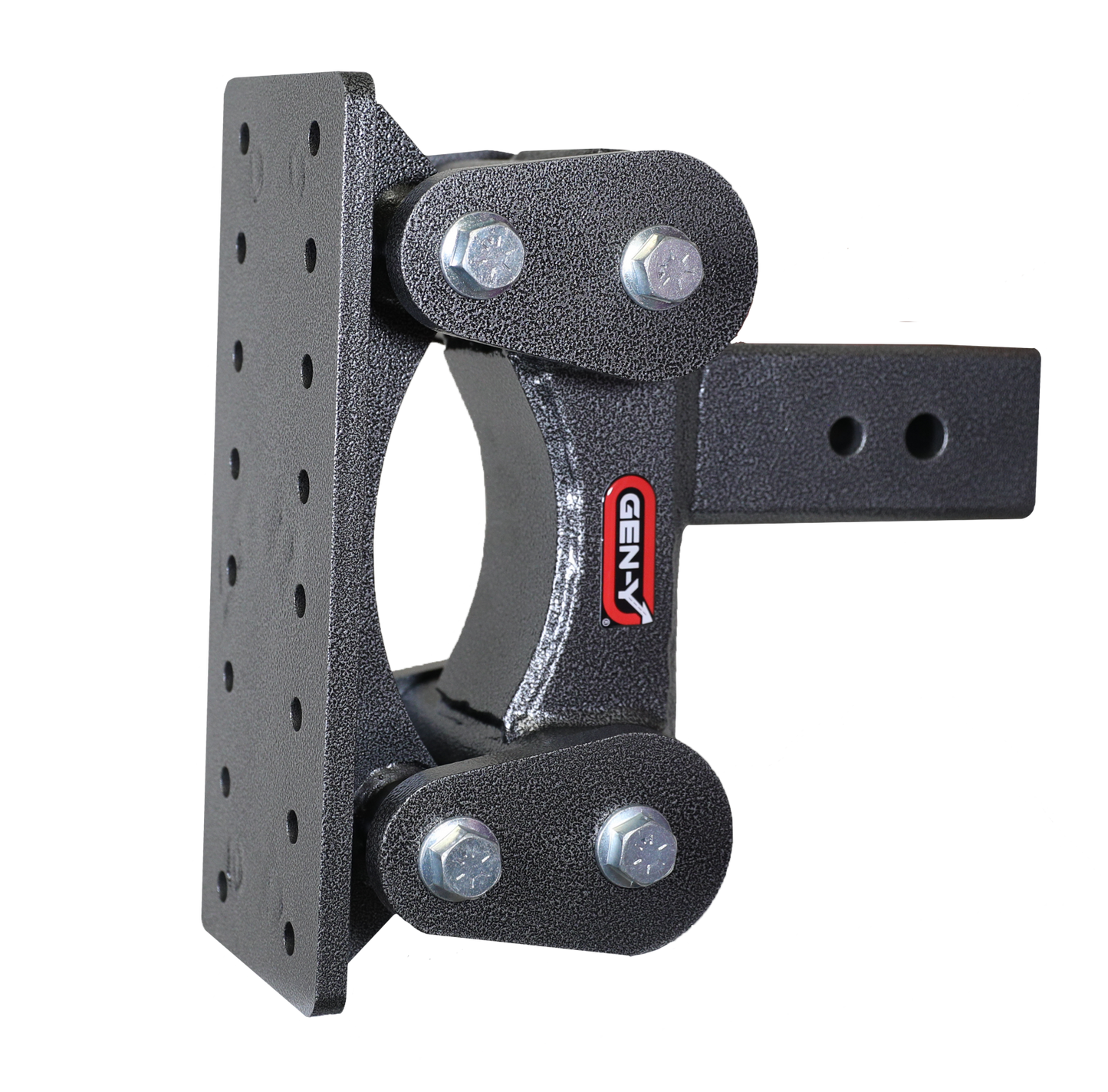 The Boss Torsion Flex Pintle Plate 3 Inch Shank 6.5 Inch Drop 2.4K TW 21K Hitch Gen Y Hitch