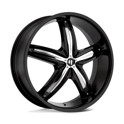 HE844 20X8 5X100/4.5 G-BLK/CHR +38MM