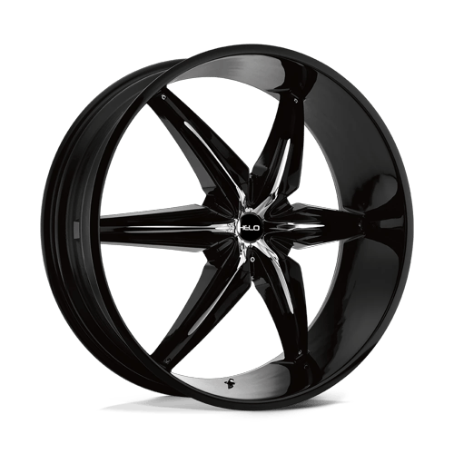 HE866 22X9.5 5X110/4.5 G-BLK/CHR +35MM