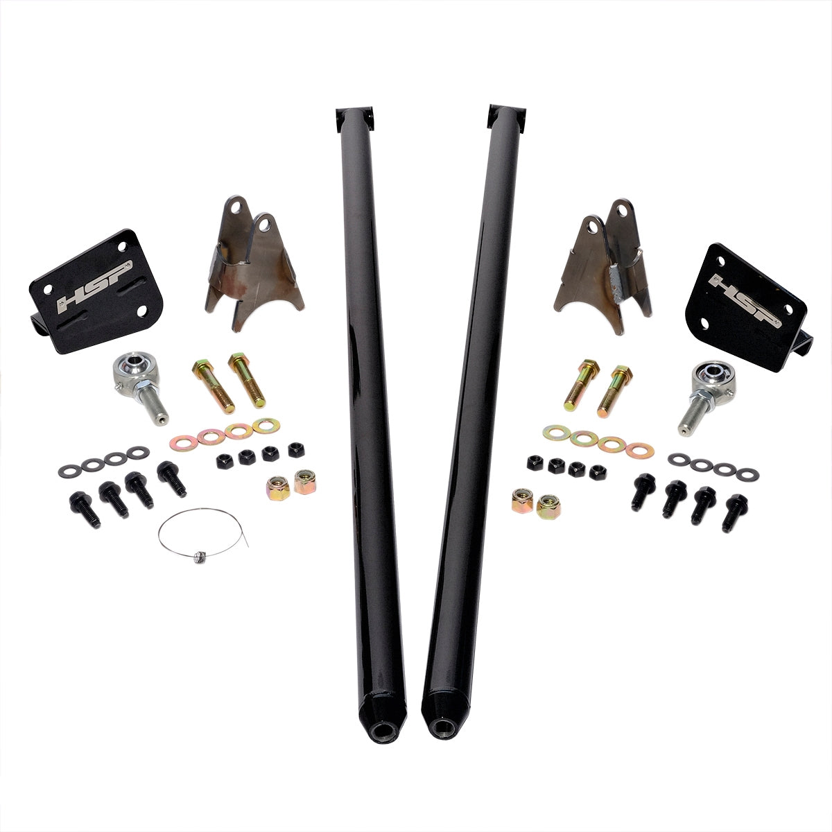 77 Inch Traction Bars For 03-13 Dodge RAM 2500 and 03-18 RAM 3500-Ink Black HSP Diesel