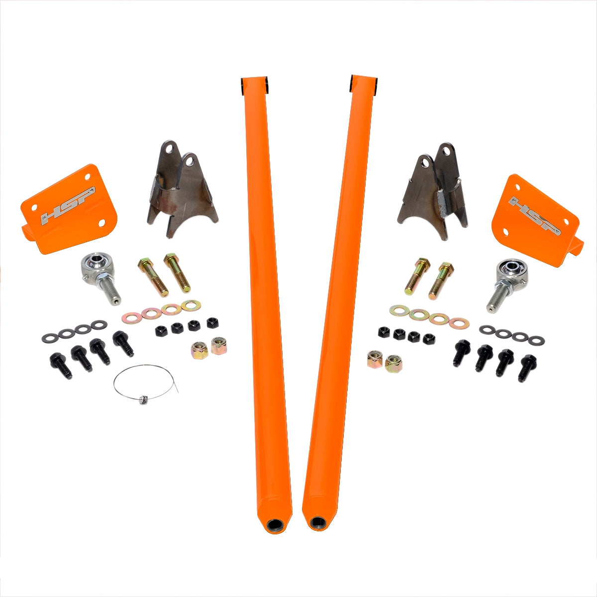 77 Inch Traction Bars For 03-13 Dodge RAM 2500 and 03-18 RAM 3500-M&M Orange HSP Diesel