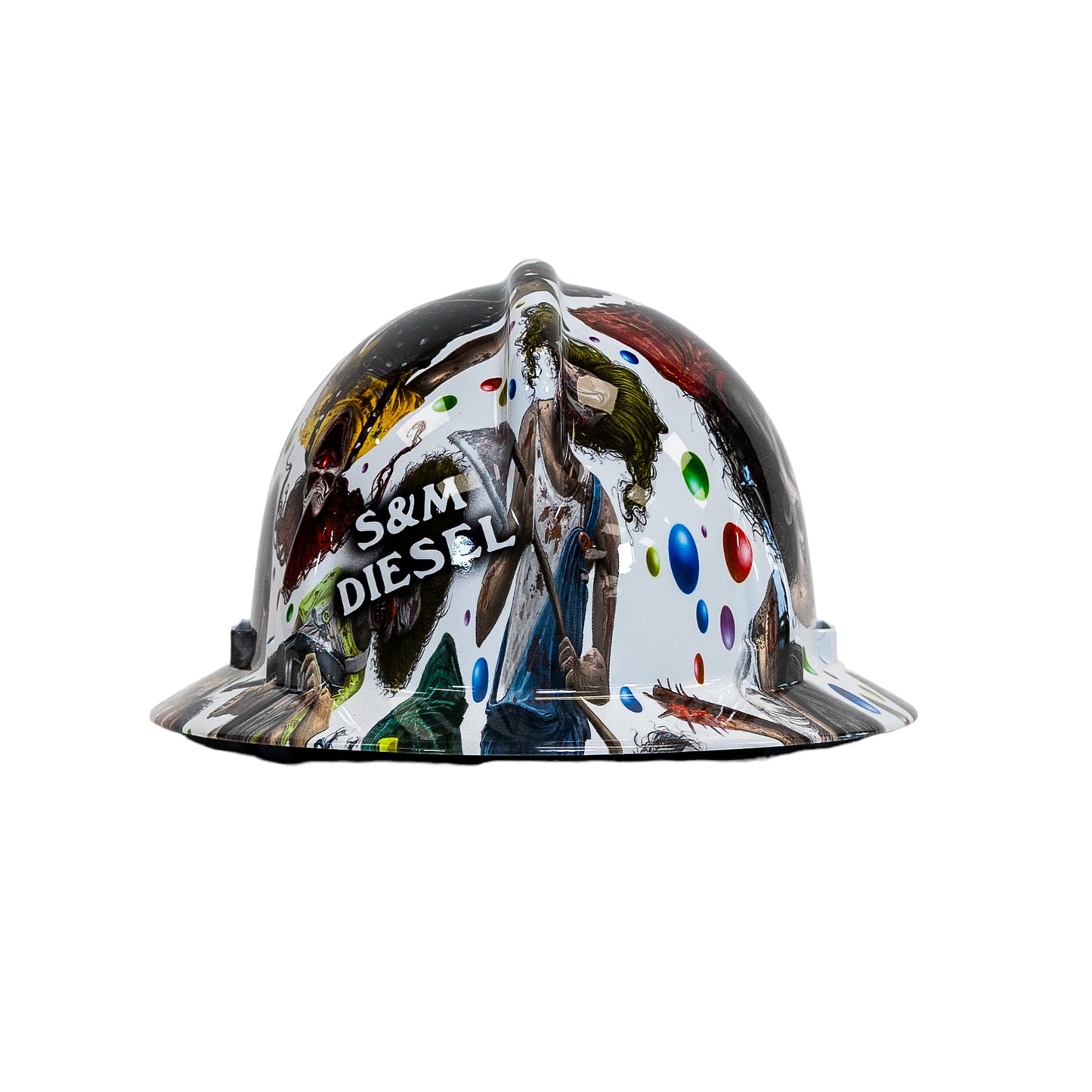 Custom hydro dipped hard hat- 7 color options/styles avail