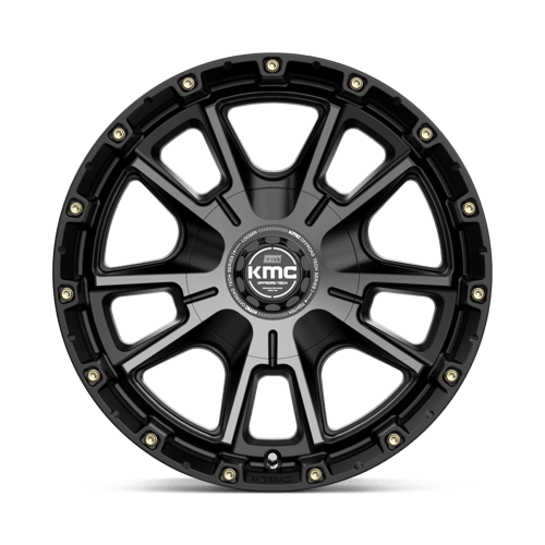 KM100 17X9 6X4.5/5.5 S-BLK GTCC 18MM