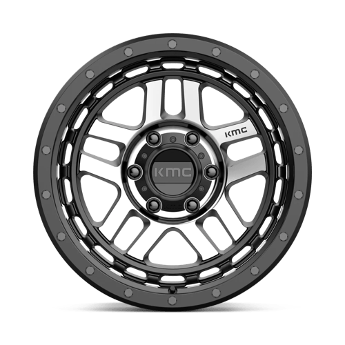 KM540 18X8.5 6X120 S-BLK MACH 00MM