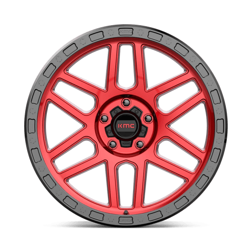 KM544 17X8.5 5X5.0 C-RED BLK-LP 00MM