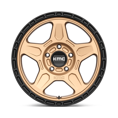 KM721 16X7.5 5X4.5 M-BRZ BLK LP 30MM