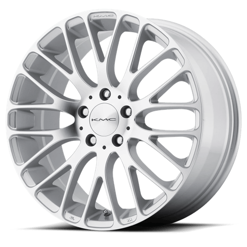 KM693 18X8 5X112 SLV MACH FACE 40MM