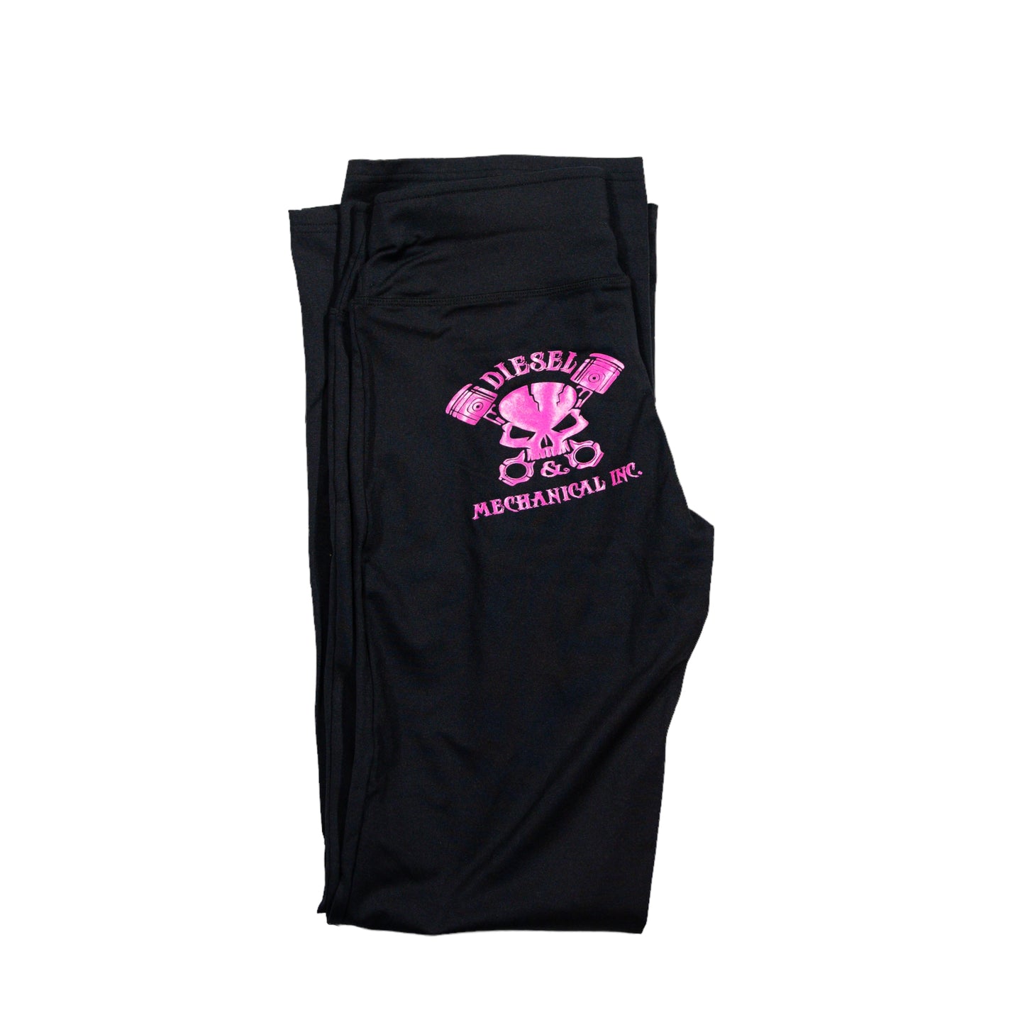 S&M Diesel Black Yoga Pant with logo- 5 color options avail