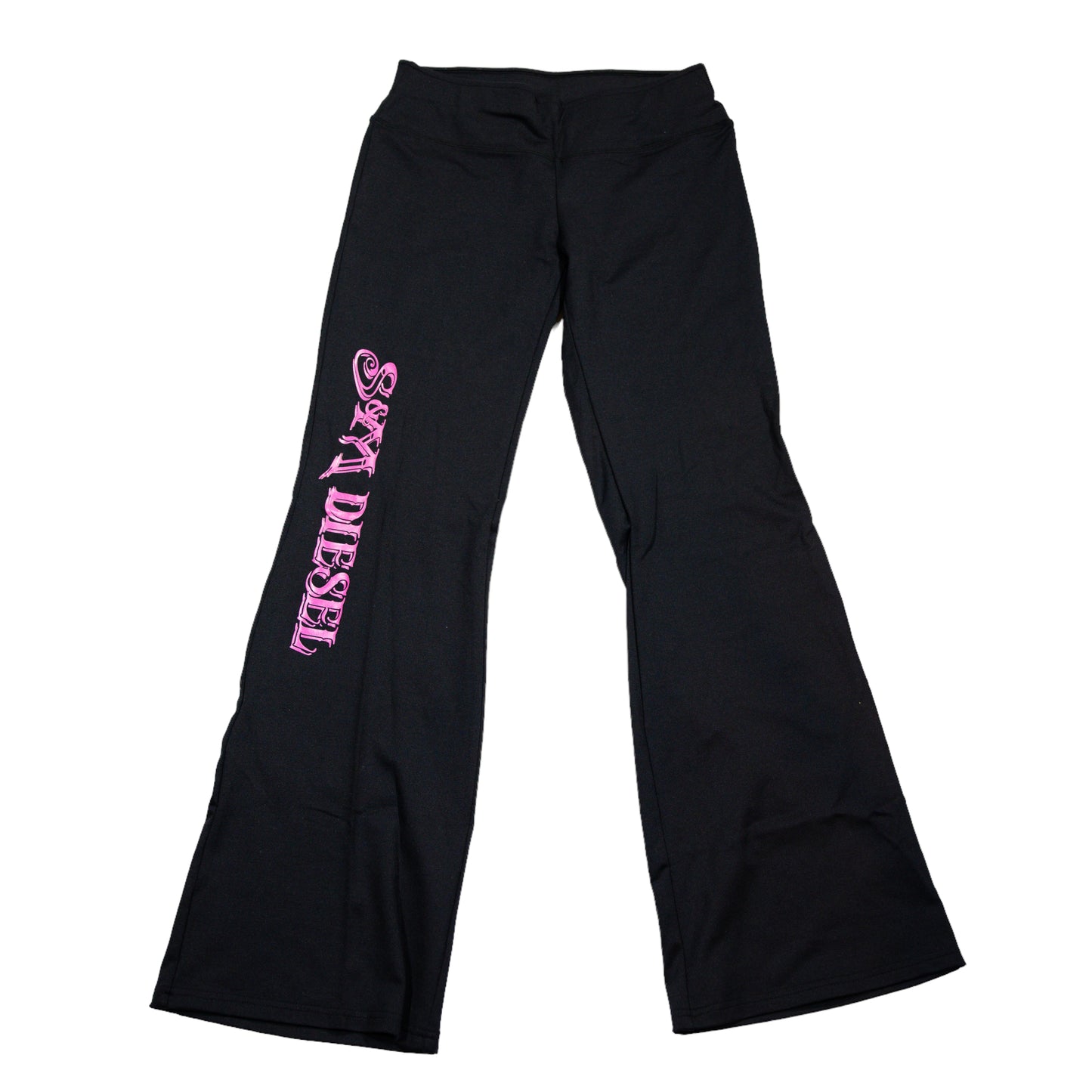 S&M Diesel Black Yoga Pant with logo- 5 color options avail