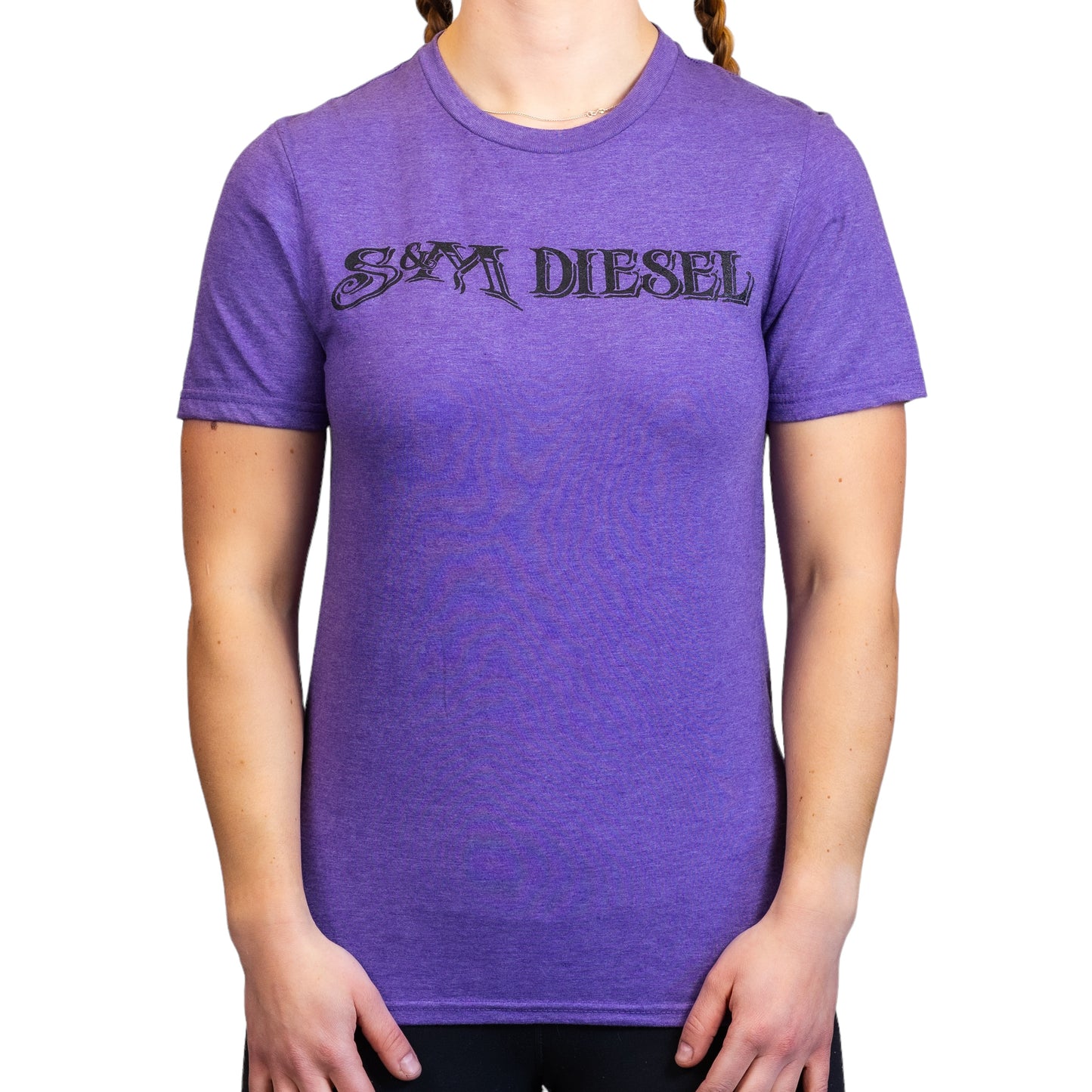 S&M Diesel short sleeve uni-sex t-shirt, Black logo - 10 color options avail