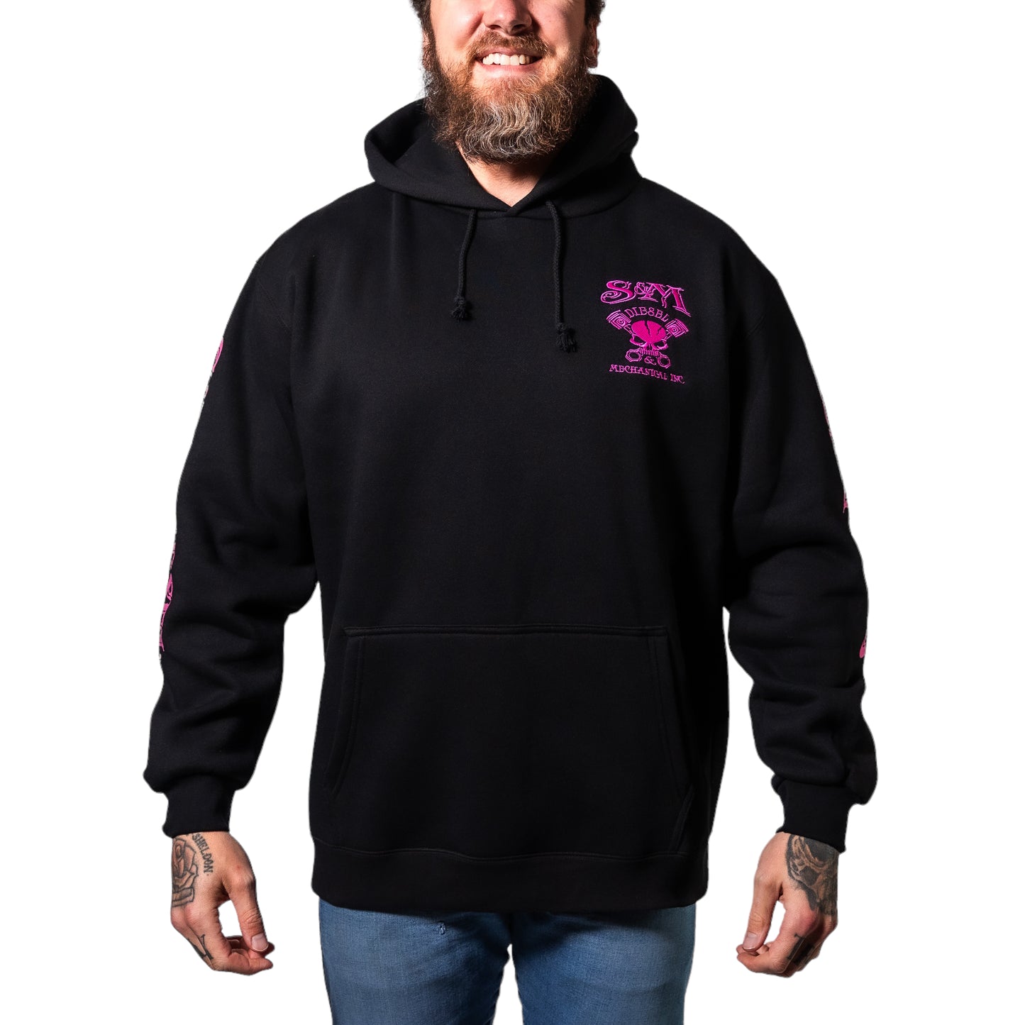 S&M Diesel pullover logo hoodie - 8 color options avail