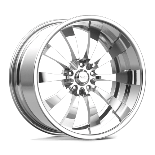 VF499 FORGED 18X8 5X4.75 BLK/POL 4.5BS