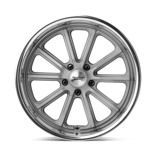 VN507 18X9.5 5X4.5 VINTAGE SLV DIA LP 00MM