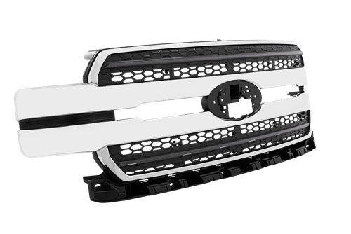 FORD F150 18-20 GRILLE CHROME WHT DRL