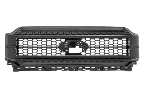 GRILLE F150 2021+ PAINTABLE-BLK WHT DRL