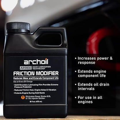 Archoil AR9100 Friction Modifier- 16 OZ Bottle